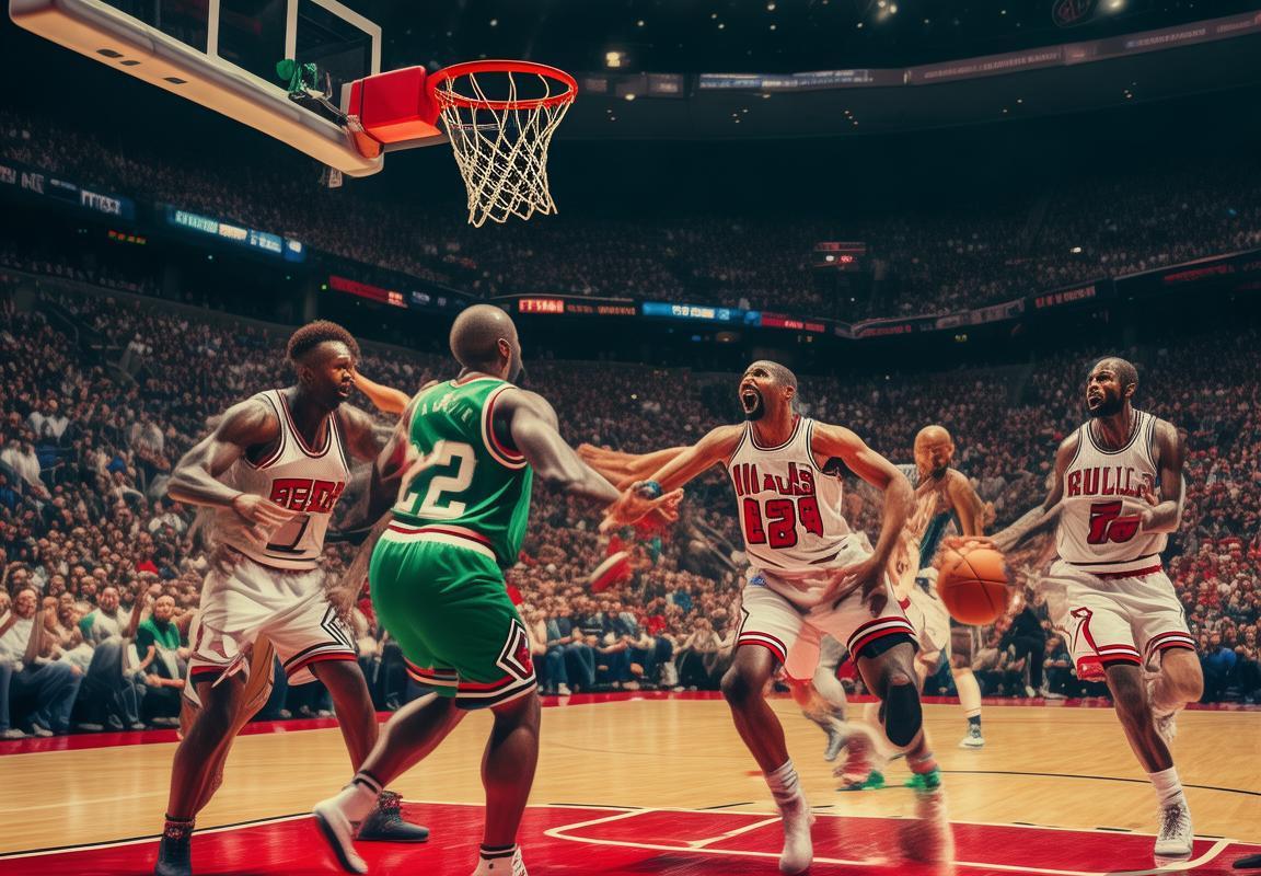 1998年公牛黄蜂巅峰对决：乔丹皮蓬领衔经典战回顾